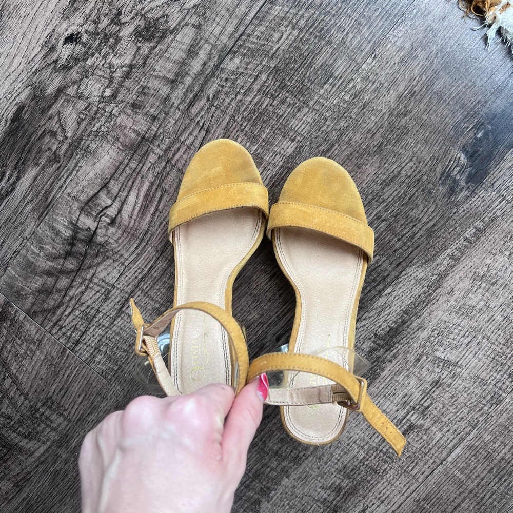 Elegant Mustard Sandals for Women